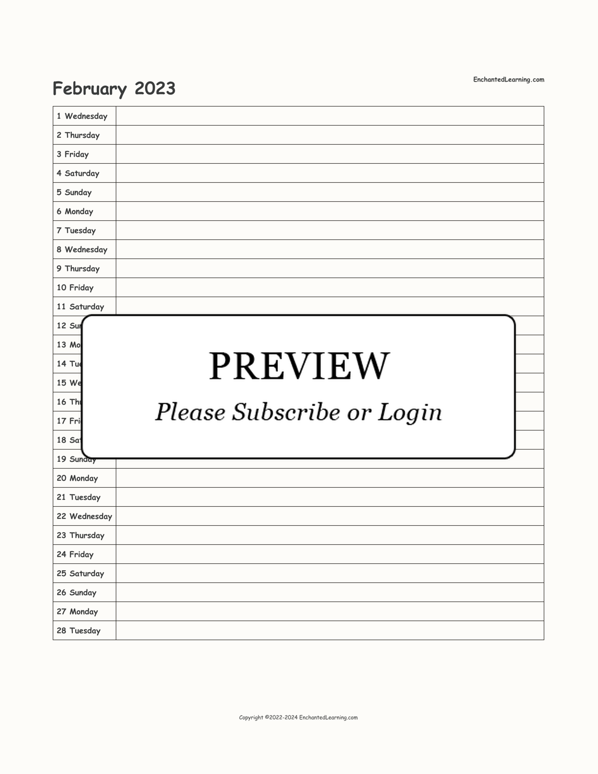 2022-2023 School-Year Scheduling Calendar interactive printout page 8