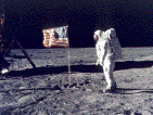 First Person to Walk on the Moon