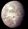 Oberon, Uranus' 2nd largest moon